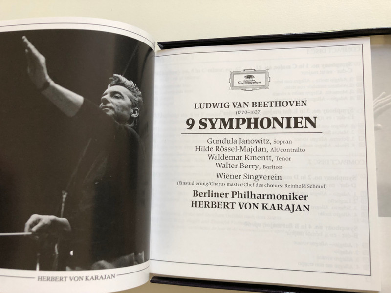 Beethoven: The 9 Symphonies / Berliner Philharmoniker, Herbert von Karajan / Collectors Edition / The Colour Of Classics / Deutsche Grammophon 5x Audio CD Stereo, Box Set / 463 088-2
