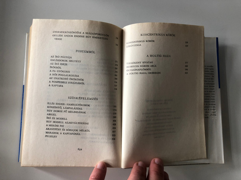 Kívül a körön by Szabó Magda - Hungarian essays / Szépirodalmi könyvkiadó 1982 / Hardcover (9631520765)