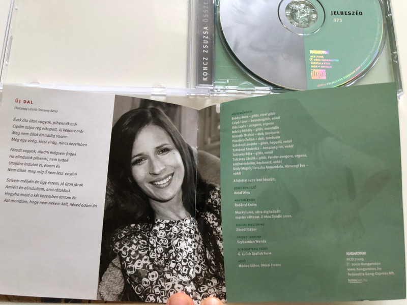 Jelbeszéd - Koncz Zsuzsa V. / Hungaroton Audio CD 2002 / HCD 71105