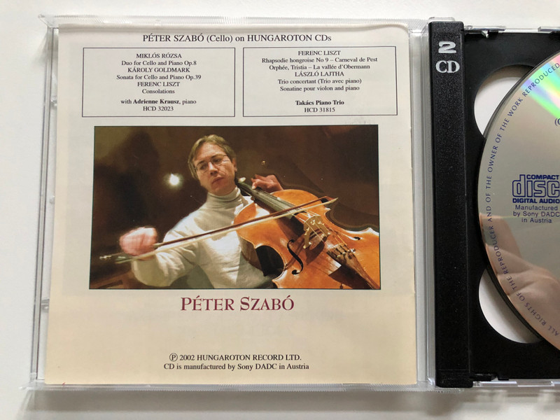 Ignace Pleyel - Complete String Concertos Vol. 1 - The Cello Concertos (complete) / Peter Szabo - cello & conductor / Erdody Chamber Orchestra, Zsolt Szefcsik - leader / Hungaroton Classic 2x Audio CD 2002 Stereo / HCD 32067-68