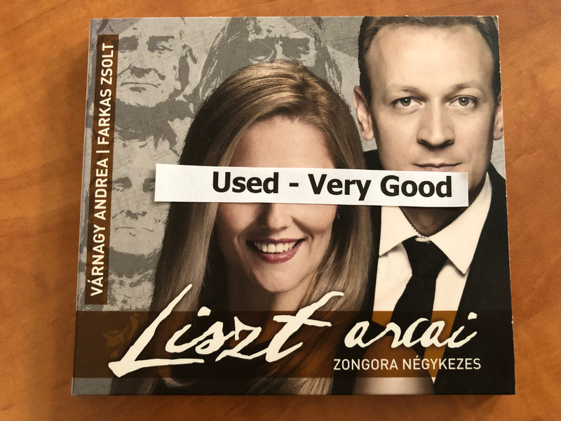 Várnagy Andrea, Farkas Zsolt - Liszt Arcai (zongora negykezes) / Rózsavölgyi És Társa Audio CD 2014 / RÉTCD 080