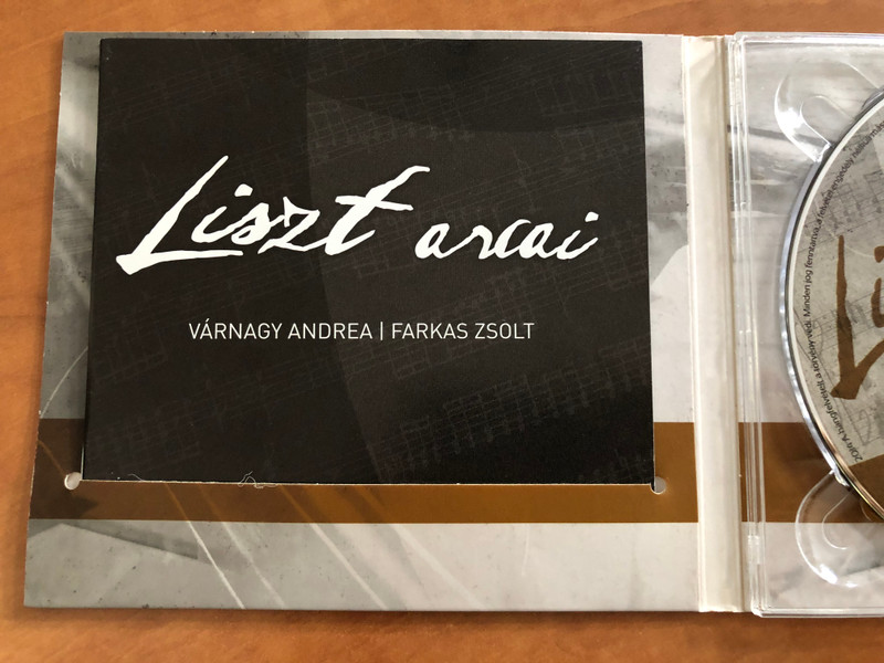 Várnagy Andrea, Farkas Zsolt - Liszt Arcai (zongora negykezes) / Rózsavölgyi És Társa Audio CD 2014 / RÉTCD 080