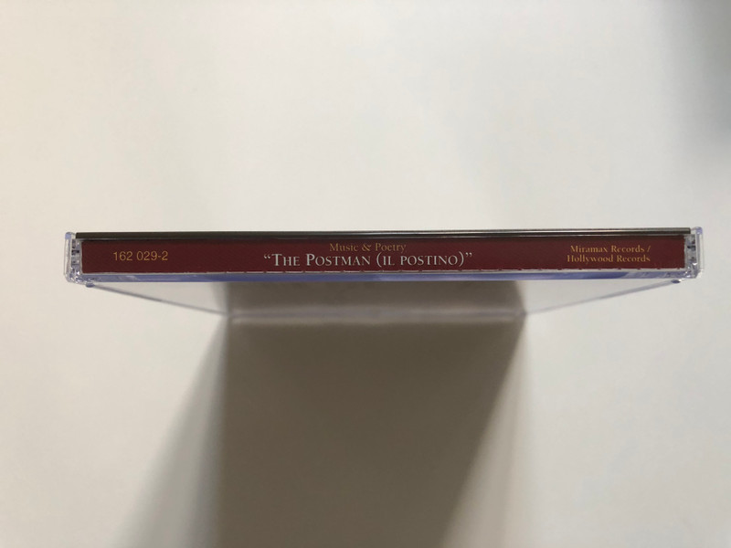 The Postman - Il Postino (Music From The Miramax Motion Picture Soundtrack) / Music composed, orchestrated and conducted by Luis Bacalov / Miramax Records Audio CD 1994 / 720616202925