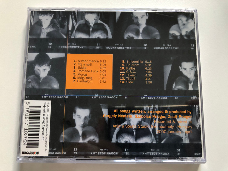 Anima Sound System – Gipsy Sound Clash / Hungaroton Audio CD 2000 / HCD 71029