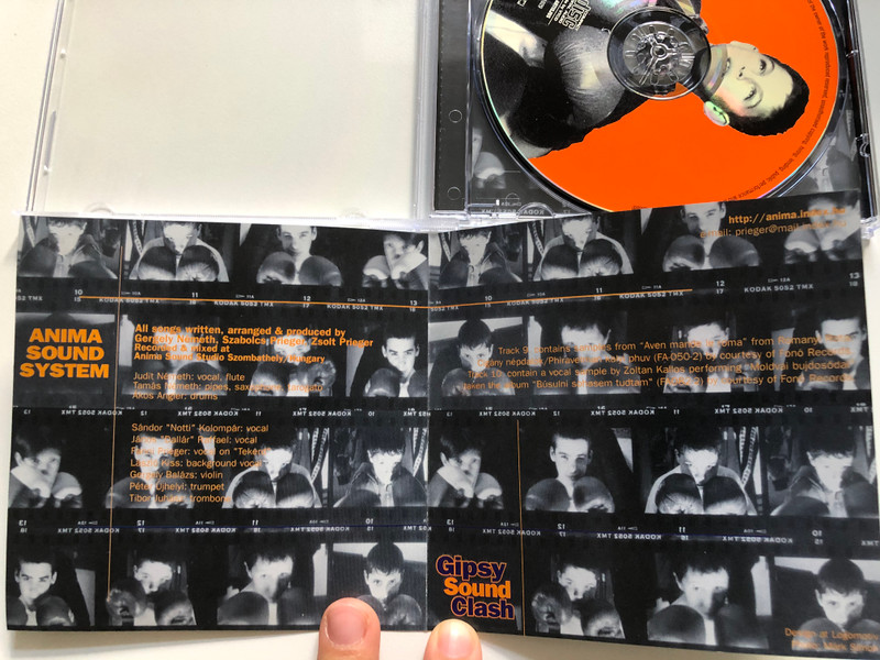 Anima Sound System – Gipsy Sound Clash / Hungaroton Audio CD 2000 / HCD 71029