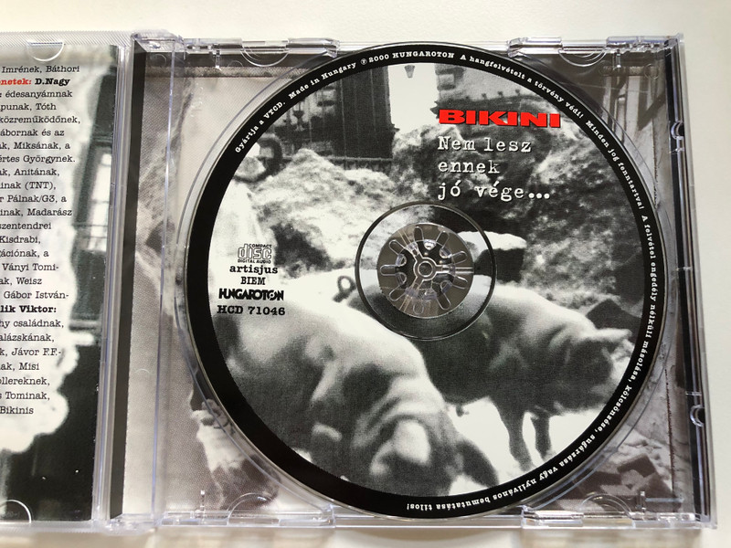 Bikini - Nem Lesz Ennek Jó Vége... / Hungaroton Audio CD / HCD 71046
