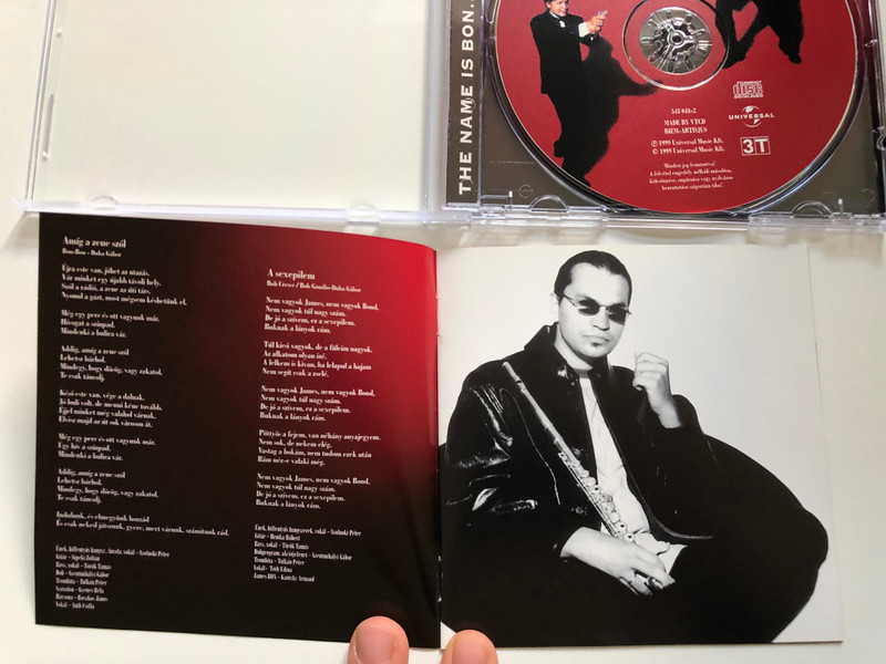 The Name Is Bon... - Bon Bon / Szolnoki Peter, Torok Tamas / 3T Audio CD 1999 / 543 048-2