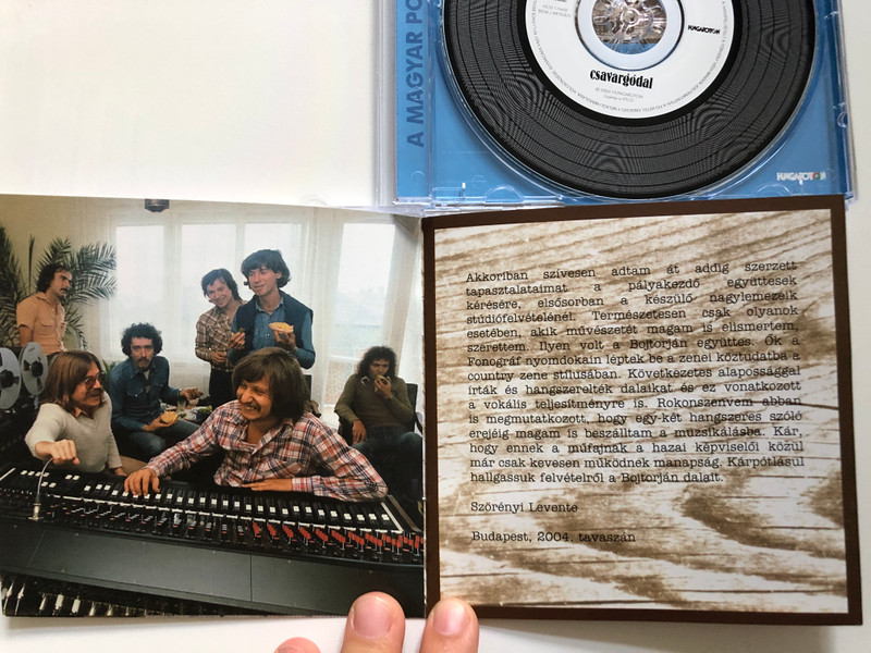 Bojtorján – Csavargódal / A Magyar Popsztori / Hungaroton Audio CD 2004 / HCD 17660 (5991811766023)