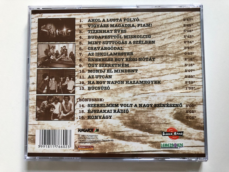 Bojtorján – Csavargódal / A Magyar Popsztori / Hungaroton Audio CD 2004 / HCD 17660