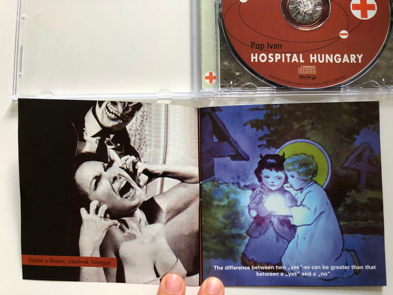 Pop Ivan - Hospital Hungary / Bahia Music Audio CD 2001 / CDB 082
