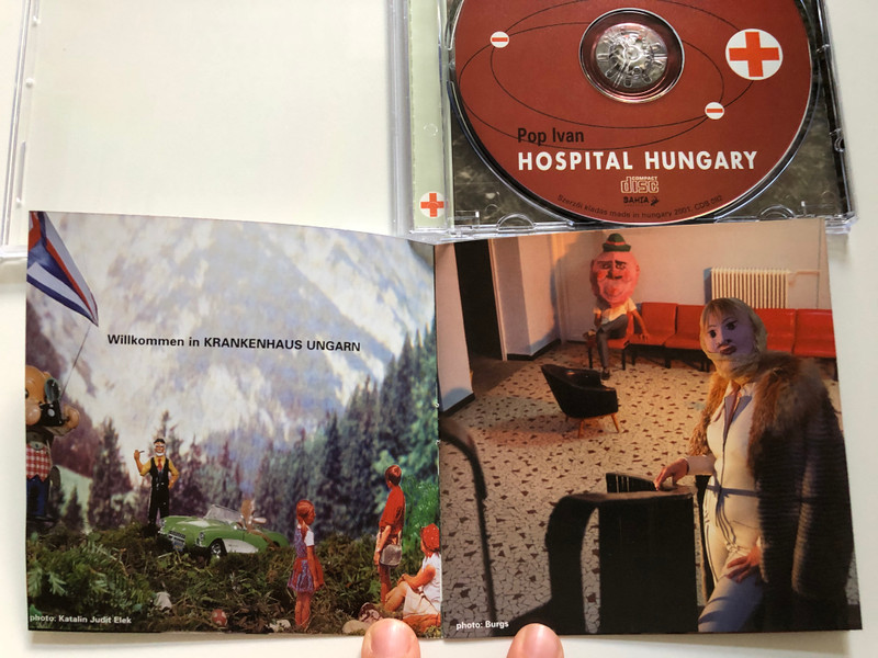 Pop Ivan - Hospital Hungary / Bahia Music Audio CD 2001 / CDB 082