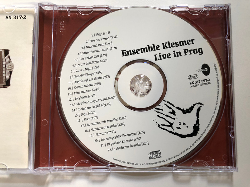 Ensemble Klesmer – Live In Prag / Extraplatte Audio CD 1997 / EX 317-2