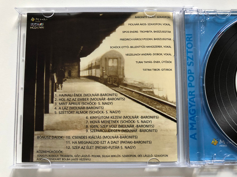 Syrius - Széttört Álmok / A Magyar Popsztori / Hungaroton Audio CD 1999 / HCD 17491