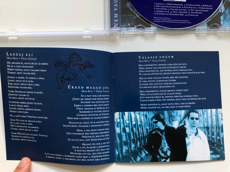 Bon Bon - Nem Vagyunk Mi Angyalok / PolyGram Audio CD 1998 / 557 457-2