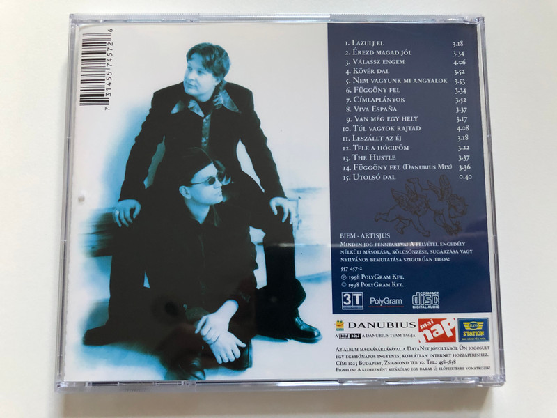 Bon Bon - Nem Vagyunk Mi Angyalok / PolyGram Audio CD 1998 / 557 457-2