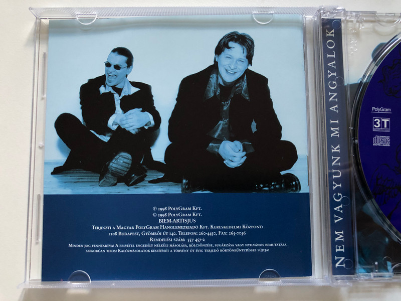 Bon Bon - Nem Vagyunk Mi Angyalok / PolyGram Audio CD 1998 / 557 457-2