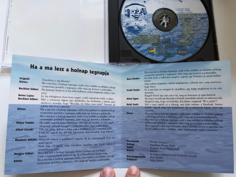 Zene Füleimnek - A Danubius Hullámain / Charlie -Somló, Bon - Bon, Animal Cannibals, Dukk 'n' Dakk, UFO, T.N.T., V.I.P., Császár Előd, Carpe Diem, Happy Gang, Erica C. + Robby D., Irigy Hónaljmirigy / Magyar Rádió Audio CD 1997 / MR 024-2