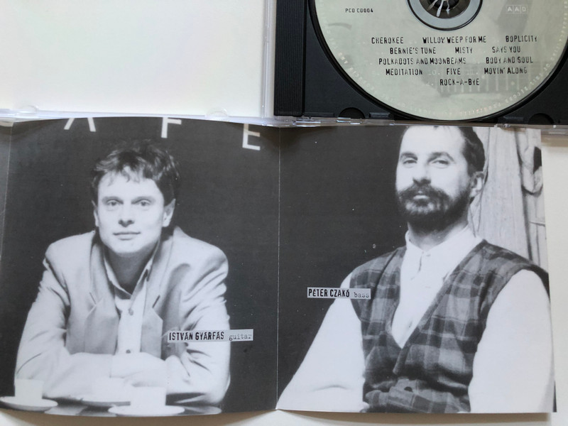 Gyárfás István Trio – Live At The Jazz Café / Featuring: István Regős, István Fekete, Gábor Winand, Viktor Hárs / Audio CD 1996 / PCD CD004
