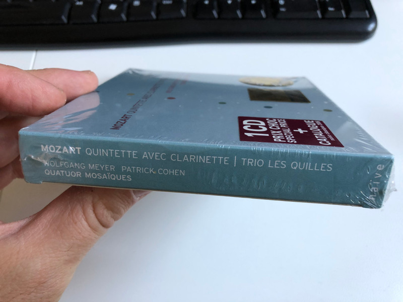 Mozart - Quintette Avec Clarinette - Trio Les Quilles / Wolfgang Meyer, Patrick Cohen, Quatuor Mosaïques / 1CD Prix Choc Special Price + Catalogue / Naïve Audio CD 2006 / V 5059