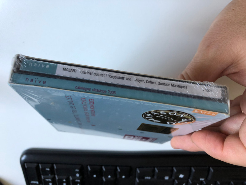 Mozart - Quintette Avec Clarinette - Trio Les Quilles / Wolfgang Meyer, Patrick Cohen, Quatuor Mosaïques / 1CD Prix Choc Special Price + Catalogue / Naïve Audio CD 2006 / V 5059