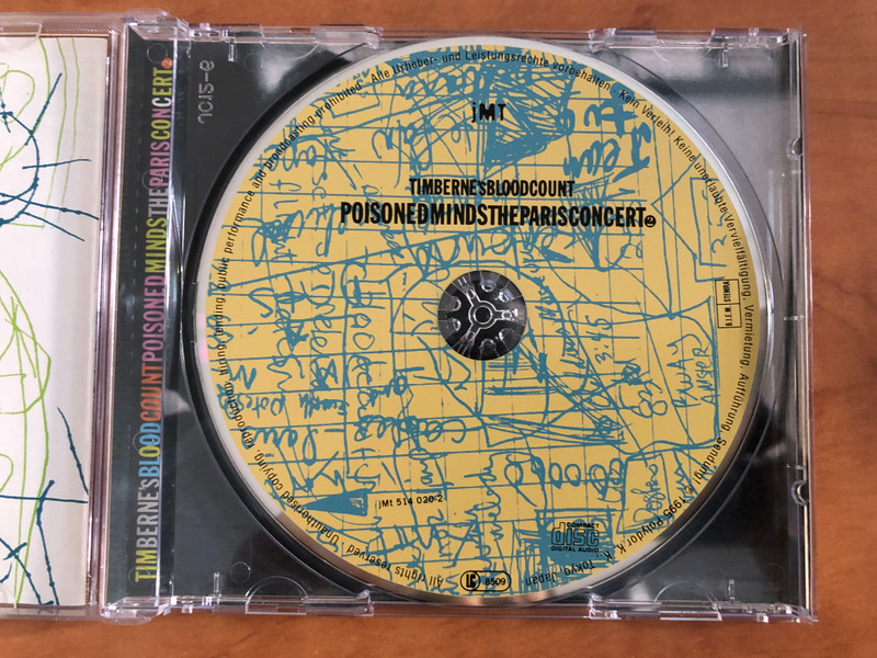 Tim Berne's Bloodcount – Poisoned Minds: The Paris Concert❷ / JMT Audio CD 1995 / jMt 514 020-2