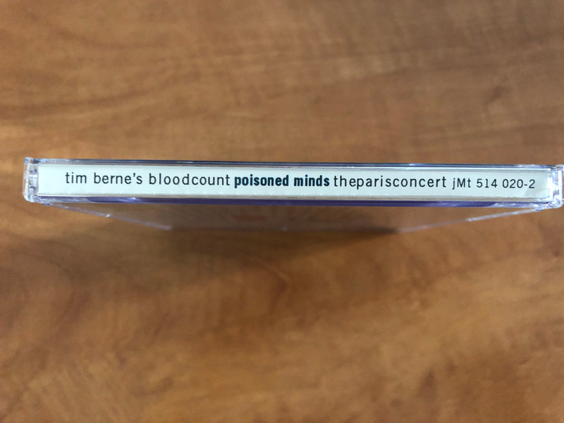 Tim Berne's Bloodcount – Poisoned Minds: The Paris Concert❷ / JMT Audio CD 1995 / jMt 514 020-2