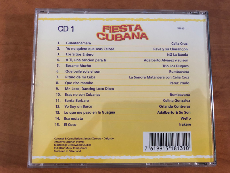 Fiesta Cubana - CD 1 / Baur Music Productio Audio CD / 51813-1
