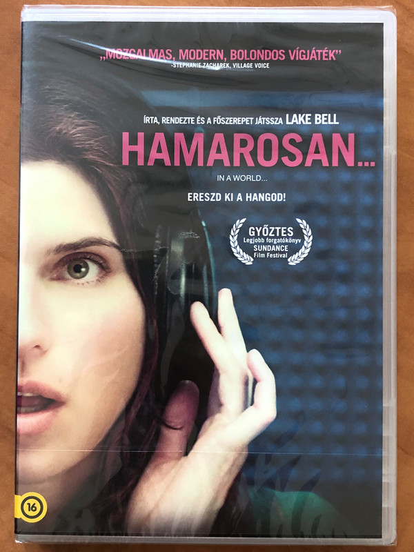 In a World... DVD 2013 Hamarosan / Directed by Lake Bell / Starring: Lake Bell, Demetri Martin, Fred Melamed, Rob Corddry, Michaela Watkins (5996255738803)
