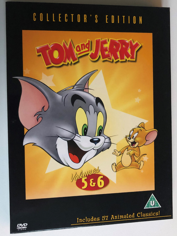 Tom and Jerry - Volumes 5 & 6 DVD Collector's Edition / Directed by William Hanna, Joseph Barbera / Includes 57 Animated Classics! (7321900669382)