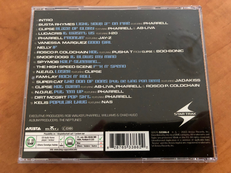 The Neptunes Present... Clones / BMG Audio CD 2003 / 82876-53386-2