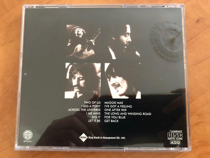 The Beatles - Let It Be / Ring Audio CD / RCD 1002
