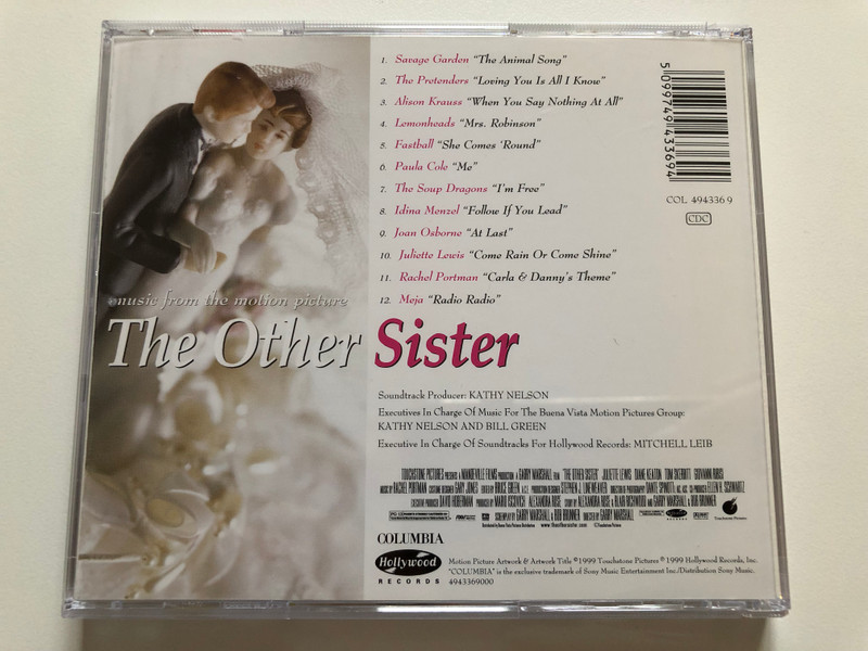 The Other Sister - Music From The Motion Picture / Hollywood Records Audio CD 1999 / 494336 9