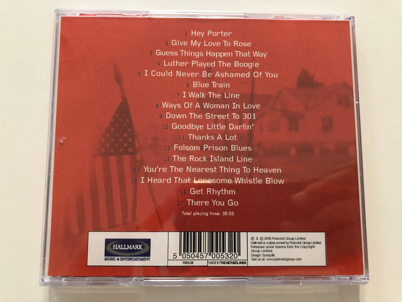 Johnny Cash – I Walk The Line / Hallmark Music & Entertainment Audio CD 2005 / 700532