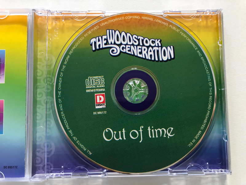 The Woodstock Generation - Out Of Time / Jefferson Airplane, The Yardbirds, Chris Farlowe, Small Faces, Donovan, The Hollies, Joe South, Canned Heat, Jackie DeShannon / Disky Audio CD 2000 / DC 995172