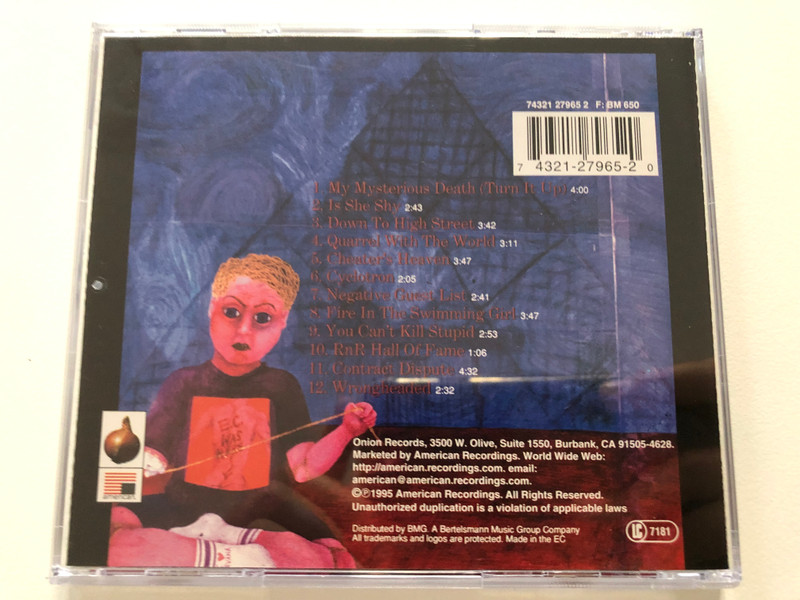 Thomas Jefferson Slave Apartments – Bait And Switch / Onion Records Audio CD 1995 / 74321 27695 2