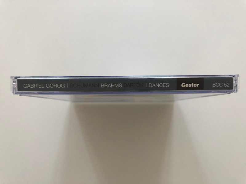 Gabriel Gorog / Schumann, Brahms, Bartok / Tanook, Dances / BCC-Studio Audio CD 2002 Stereo / BCC 52