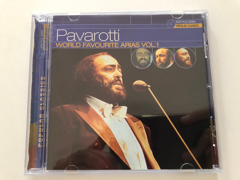 Pavarotti - World Favourite Arias Vol 1 / Popular Classics / PNEC Records Audio CD 1999 / 5038894000436