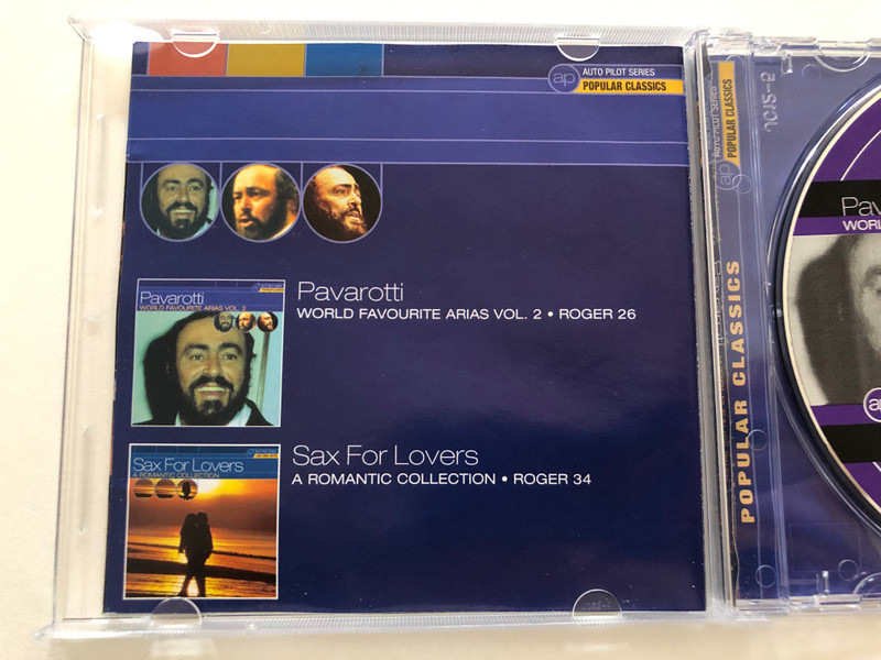 Pavarotti - World Favourite Arias Vol 1 / Popular Classics / PNEC Records Audio CD 1999 / 5038894000436