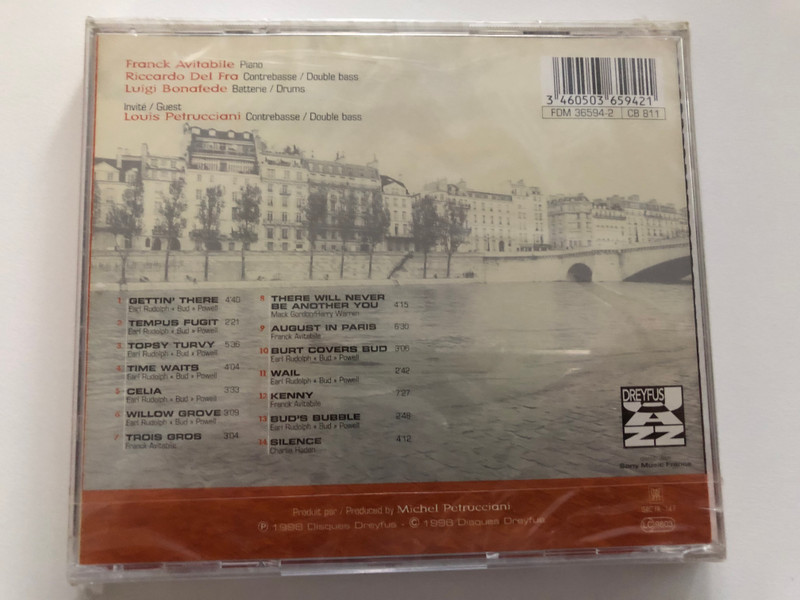 Franck Avitabile Trio – In Tradition / Dreyfus Jazz Audio CD 1998 / FDM 36594-2