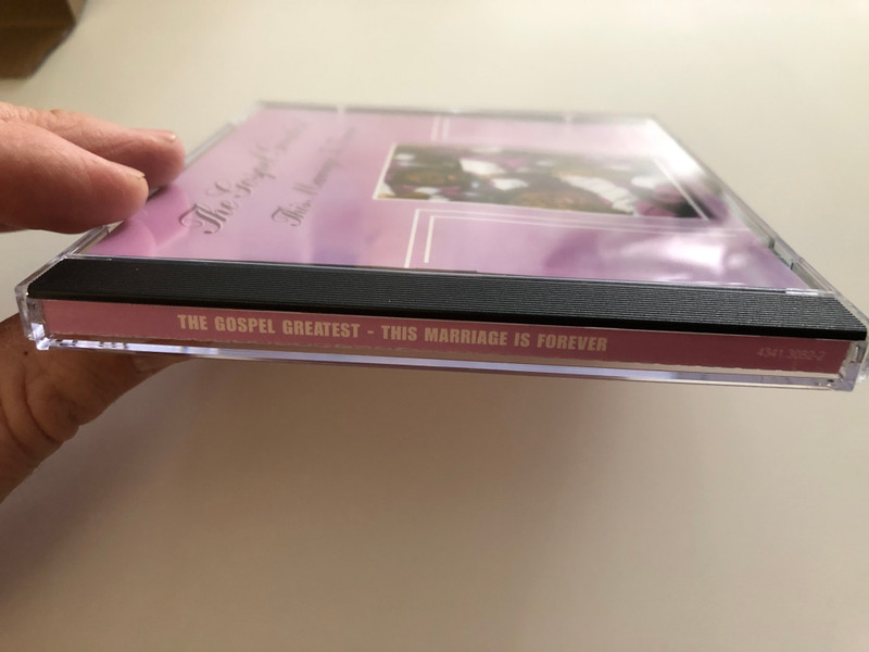 The Gospel Greatest - This Marriage Is Forever / Berger Music AG Audio CD 2000 / 4341.3082-2