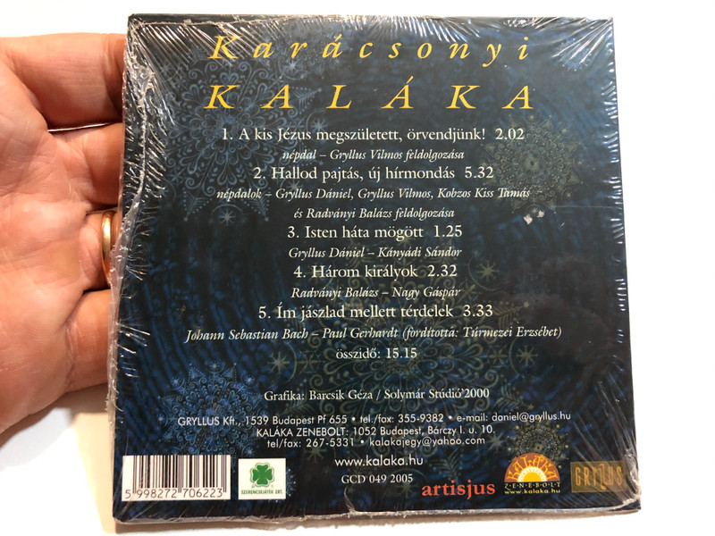 Karácsonyi Kaláka / Gryllus Audio CD 2005 / GCD 049