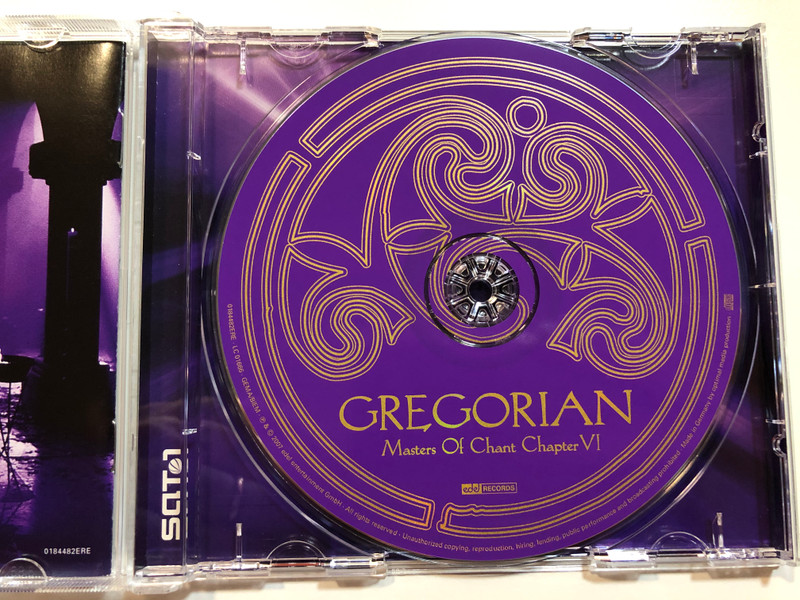 Gregorian – Masters Of Chant Chapter VI / The Original / Edel Records Audio CD 2007 / 0184482ERE