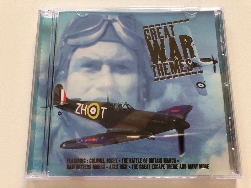 Great War Themes / Featuring: Colonel Bogey, The Battle Of Britain March, Dam Busters March, Aces High, The Great Escape Theme, and many more / E2 Audio CD 1998 / ETDCD 038