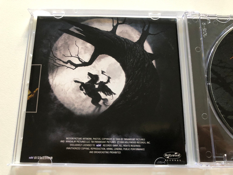 Sleepy Hollow (Music From The Motion Picture) / Music Composed By Danny Elfman / Hollywood Records Audio CD 1999 / 0122622HWR