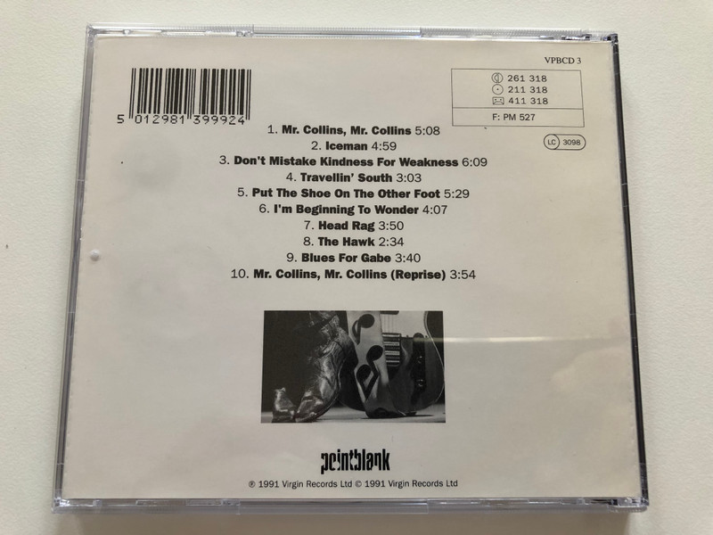 Iceman - Albert Collins / Pointblank Audio CD 1991 Stereo / VPBCD 3