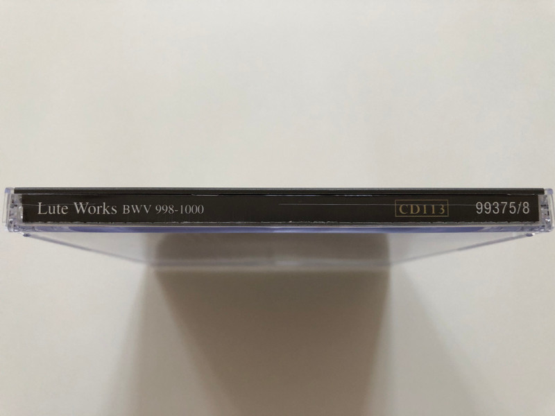 Lute Works BWV 998-1000 / Bach Edition / Brilliant Classics Audio CD / 99375/8