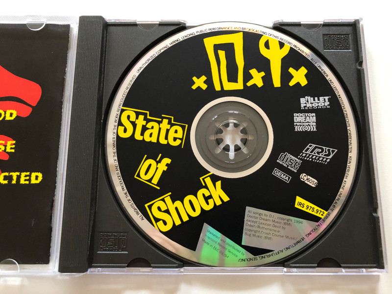 D.I. – State Of Shock / Intercord Record Service Audio CD 1994 / IRS 975.972