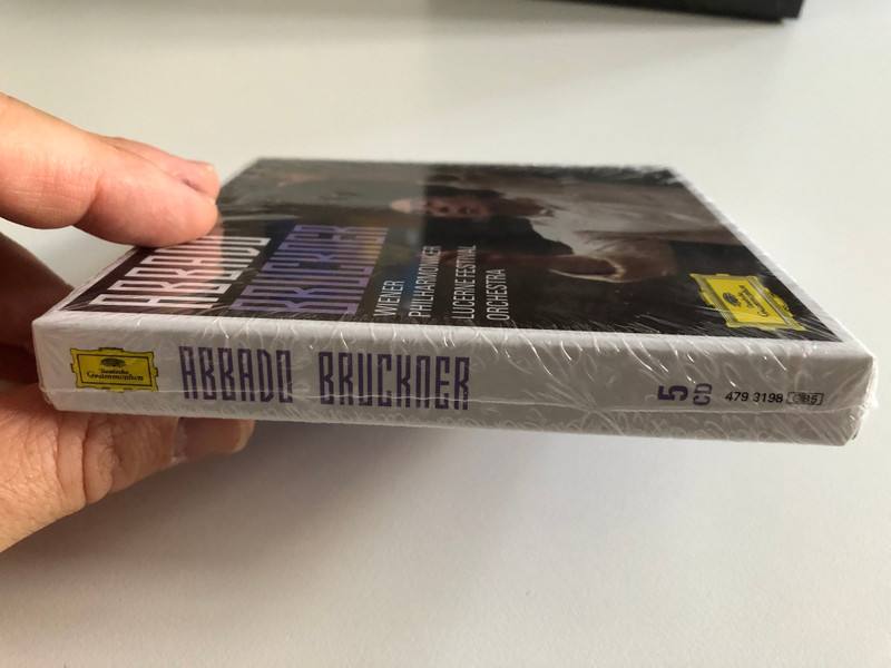 Abbado Bruckner / Wiener Philharmoniker, Lucerne Festival Orchestra / Deutsche Grammophon 5x Audio CD 2014 / 00289 479 3198