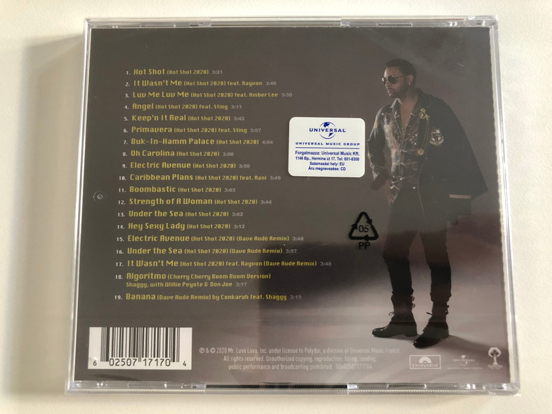 Hot Shot 2020 - Shaggy / Polydor Audio CD 2020 / 602507171704