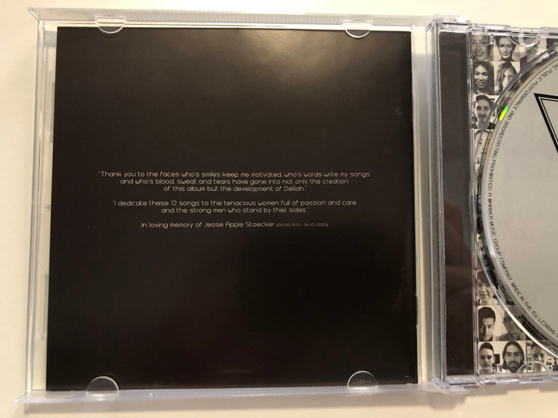 Delilah – From The Roots Up / Atlantic Audio CD 2012 / 5053105018352